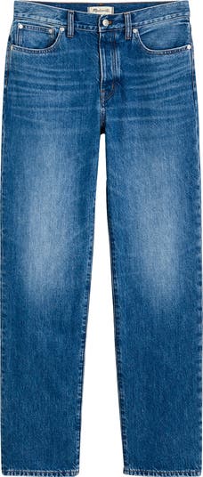 Madewell Low Slung Straight Leg Jeans | Nordstromrack