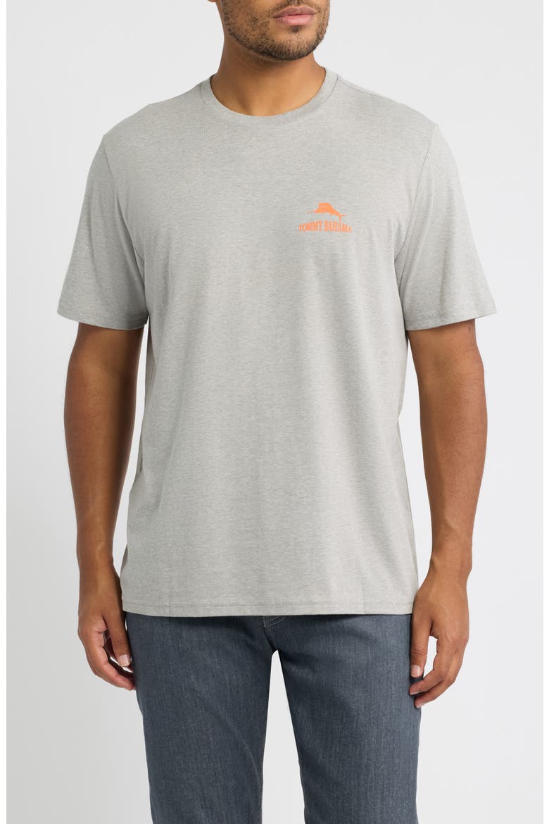Griller Instinct Graphic T-Shirt, Main, color, GREY HEATHER