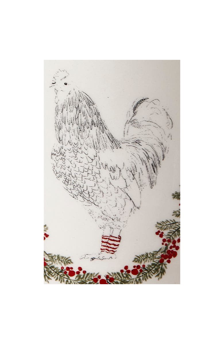 tag Farmhouse Chicken Mug Ceramic Drinkware Perfect for Christmas, Alternate, color, Multicolored