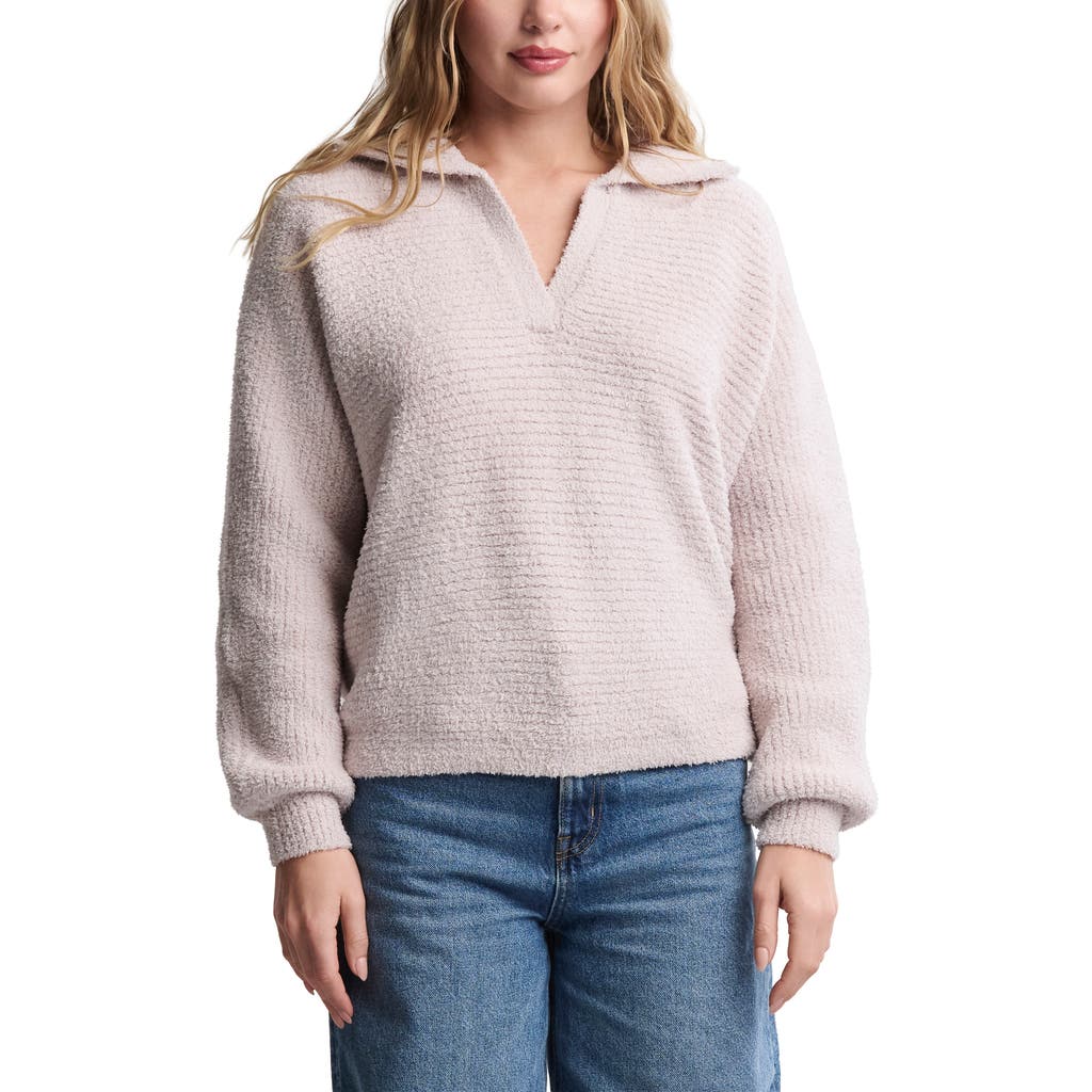 Barefoot Dreams Cozychic® Collar Sweater ® Cozy Chic® Shawl Collar Rib Cardigan In Neutral