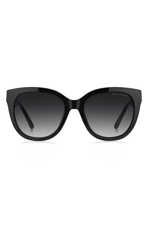 54mm Cateye Sunglasses