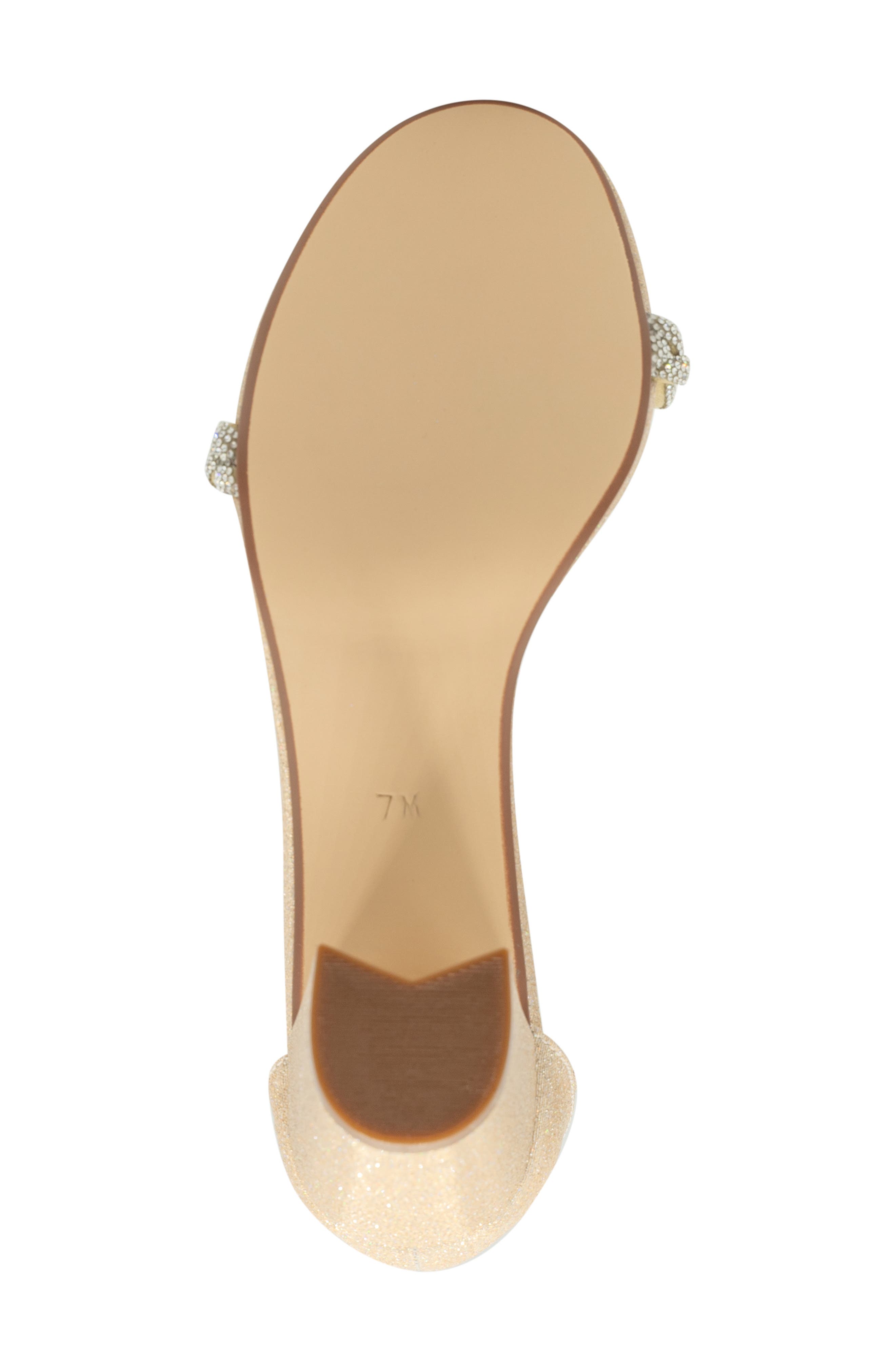 Whitney Ankle Strap Sandal, Alternate, color, CHAMPAGNE