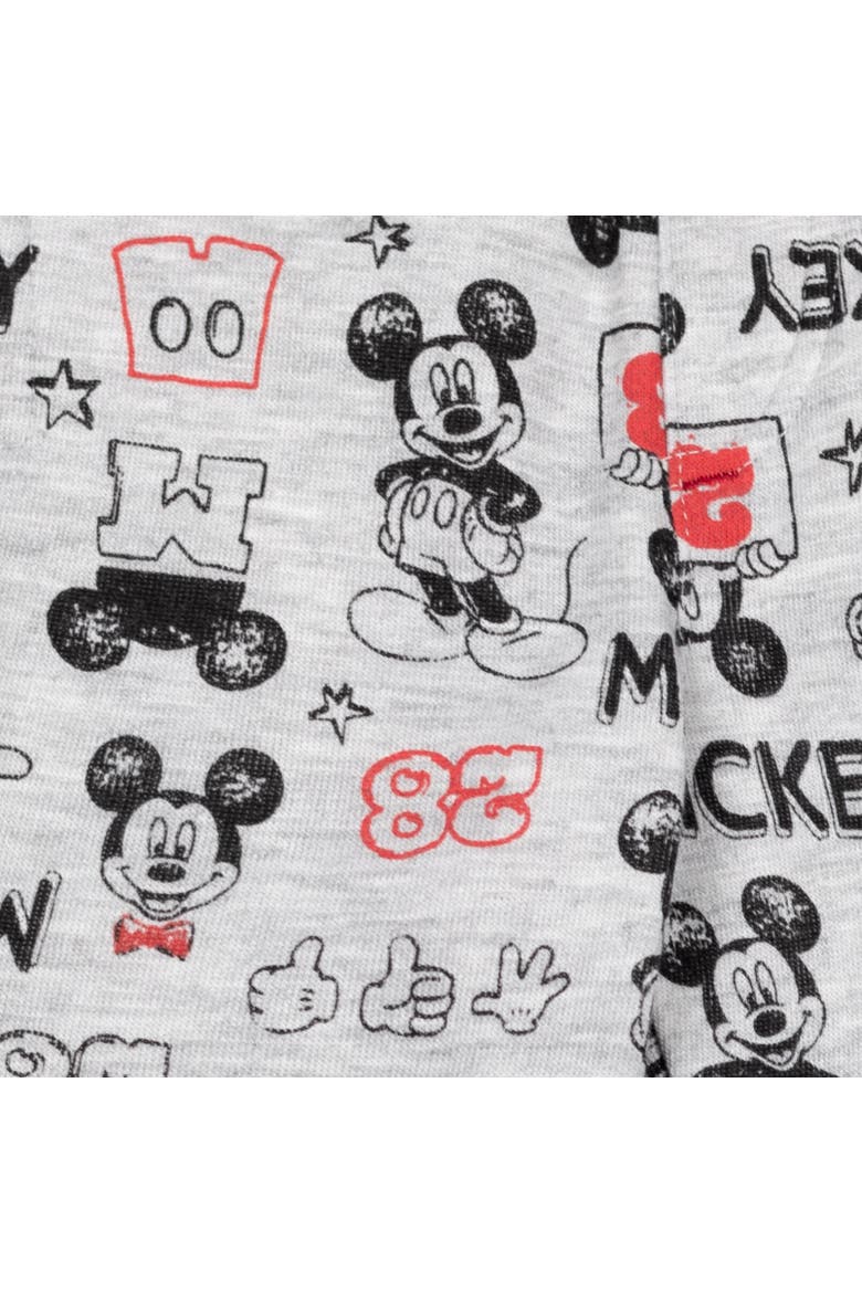 Pixar Fleece Jogger Pants 2-Pack, Alternate, color, Mickey Heather Grey