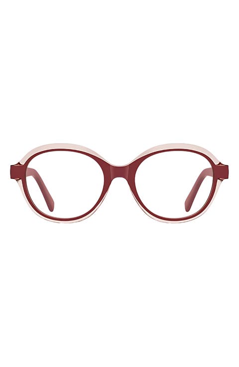 Hollis 50mm Round Blue Light Blocking Glasses