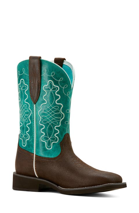 Callie Distressed Western Boot (Women)