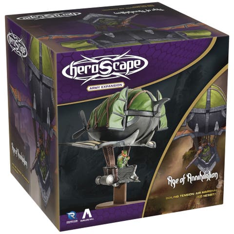 Heroscape Air Marshal Zed Nesbitt Expansion, Figure and Army Card