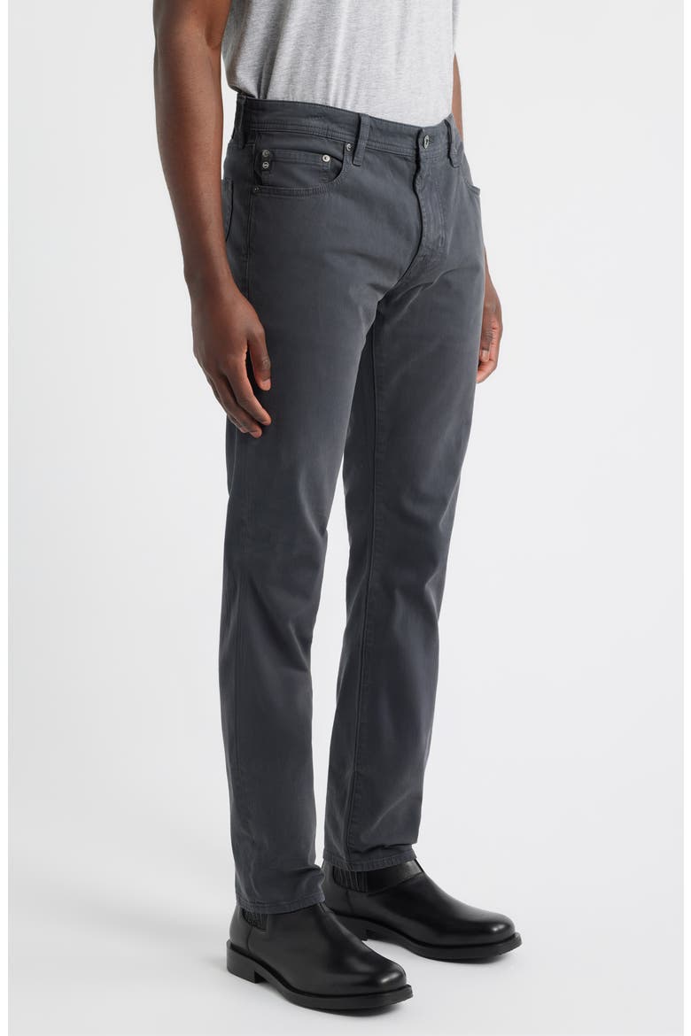 Tellis Stretch Sateen Modern Slim Pants, Alternate, color, GREY STEEL