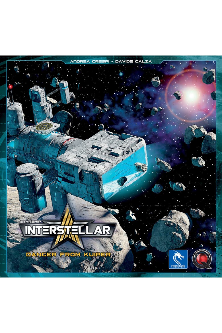 Starship Interstellar Danger From Kuiper Expansion, Alternate, color, Multicolored