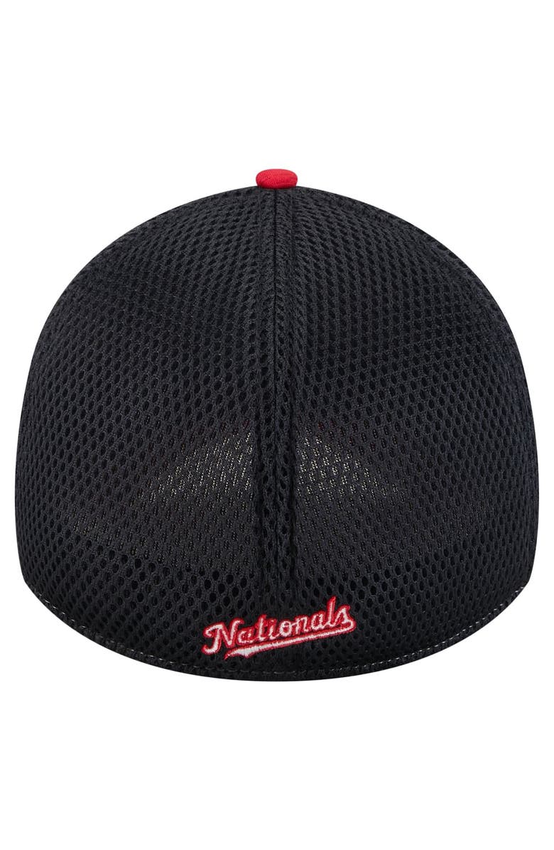 New Era Men's New Era Red/Black Washington Nationals Neo 39THIRTY Flex Hat, Alternate, color, Red