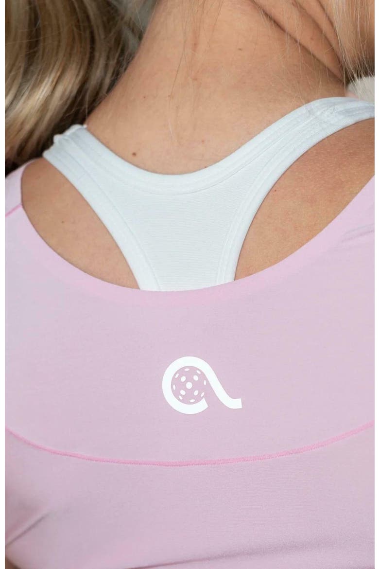 Bounce-It  Pickleball Short Sleeve, Alternate, color, Pink Orchid