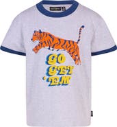 Rock Your Kid Kids' Retro Tiger Ringer Graphic T-Shirt