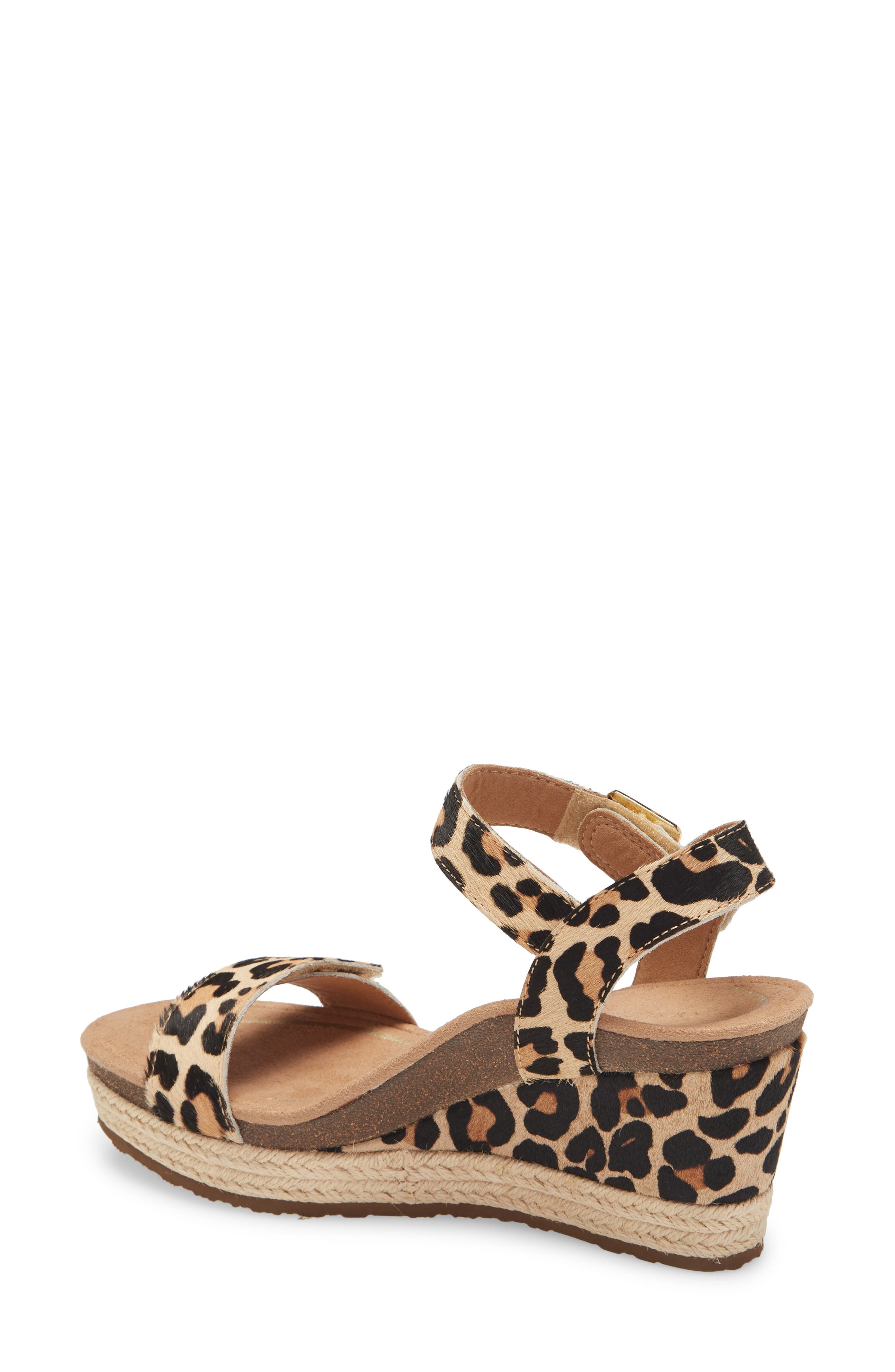 Aetrex Sydney Espadrille Wedge Sandal, Alternate, color, 