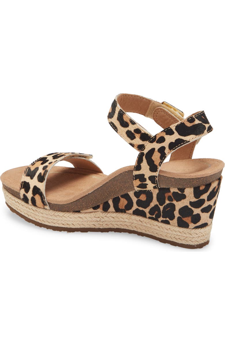 Aetrex Sydney Espadrille Wedge Sandal, Alternate, color,