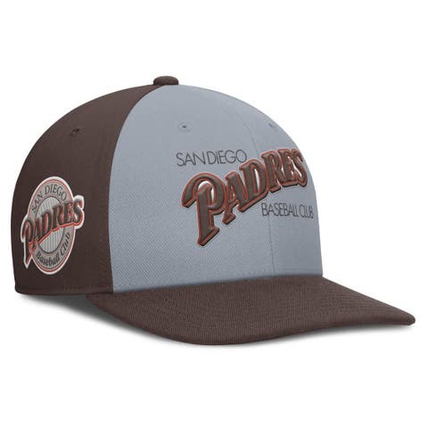 Men's Nike Gray/Brown San Diego Padres Pro Performance Snapback Hat