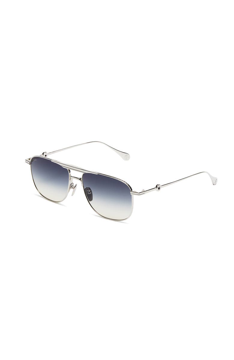VADA Gator Sunglasses, Alternate, color, Silver Titanium