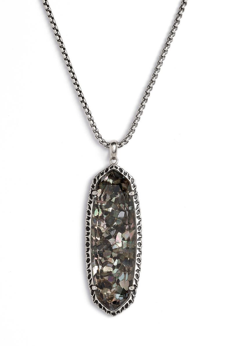 Kendra Scott 'Layden' Pendant Necklace, Alternate, color, 