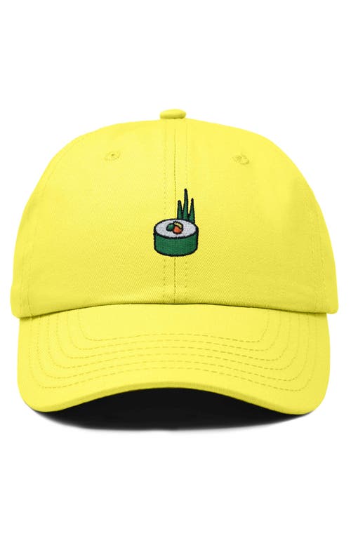 DALIX DALIX SUSHI ROLL EMBROIDERED DAD HAT 
