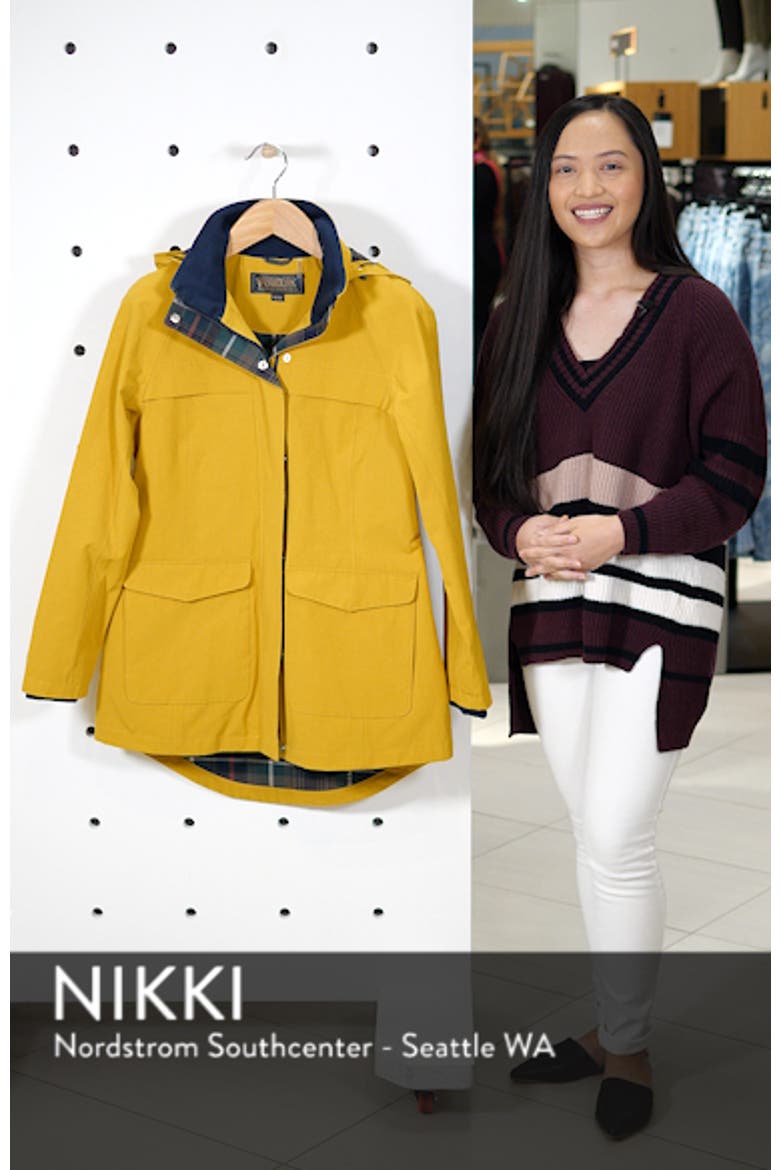 Hooded Raincoat video