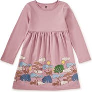 Tea Collection Tiger Story Skirted Dress