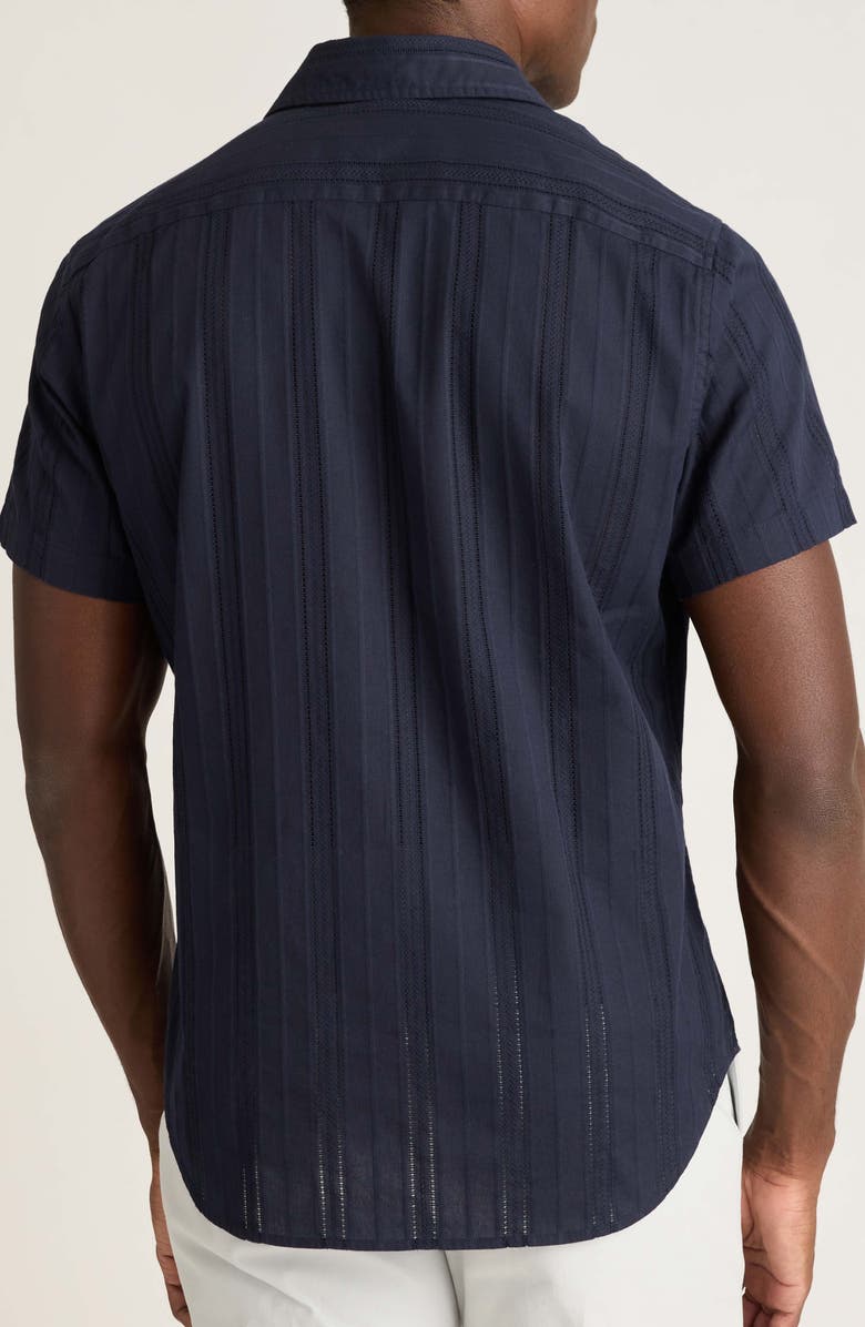 Bonobos Riviera Slim Fit Short Sleeve Cotton Button-Up Shirt, Alternate, color, Riviera Short Sleeve