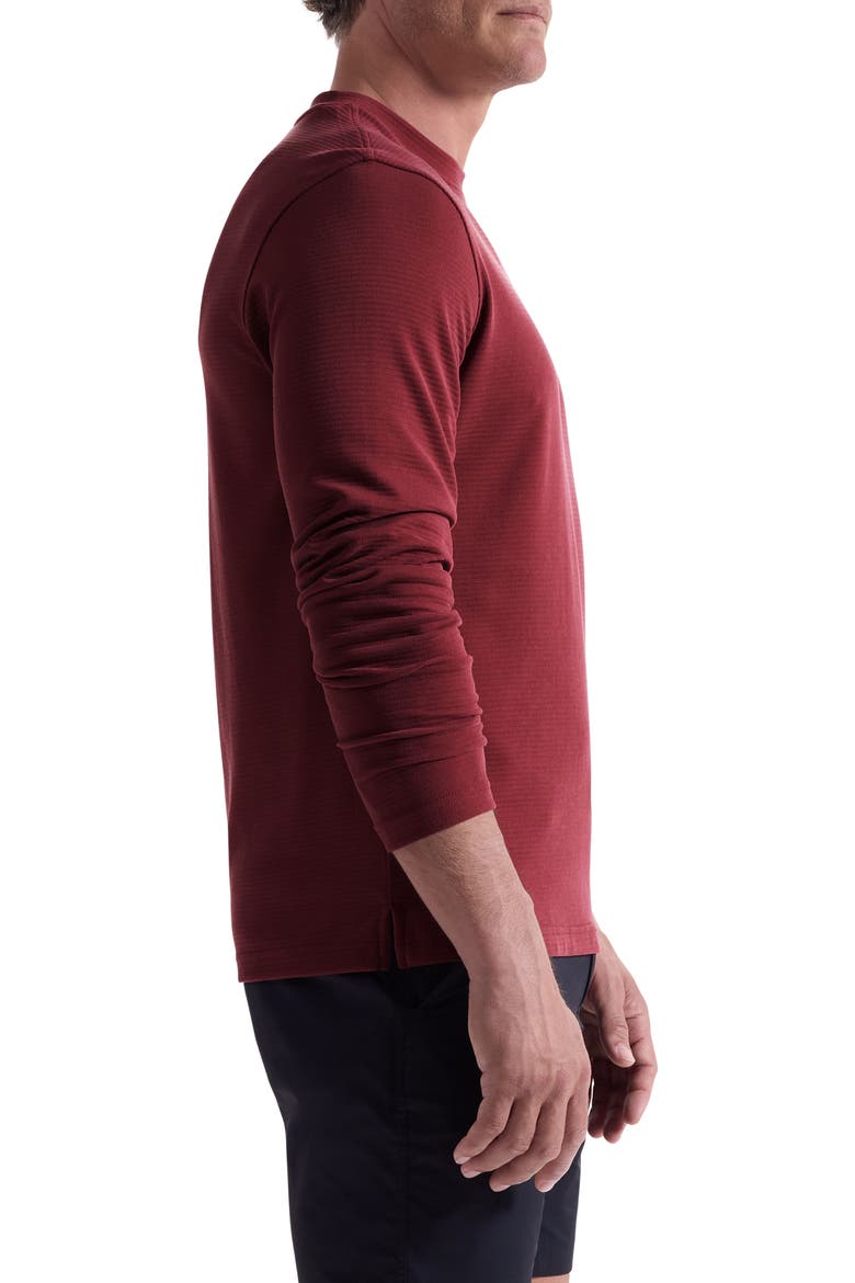Orion Ottoman Long Sleeve T-Shirt, Alternate, color, BORDEAUX
