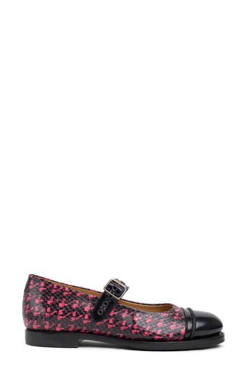 The Office Of Angela Scott Miss Alexa Cap Toe Mary Jane In Multi