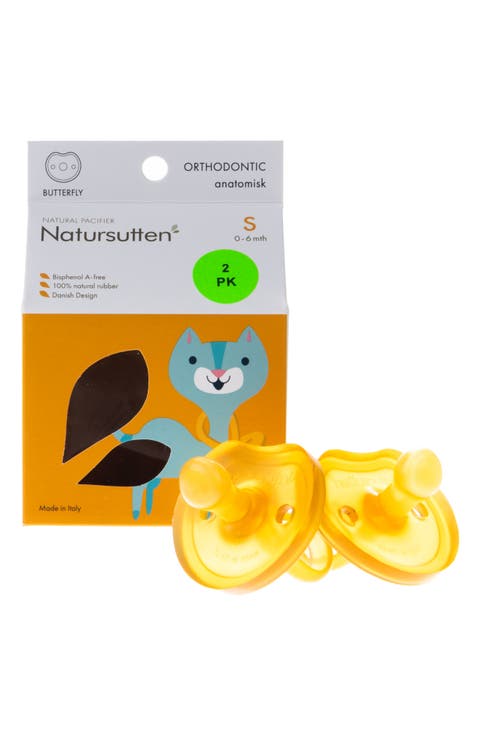 2-Pack Butterfly Pacifier