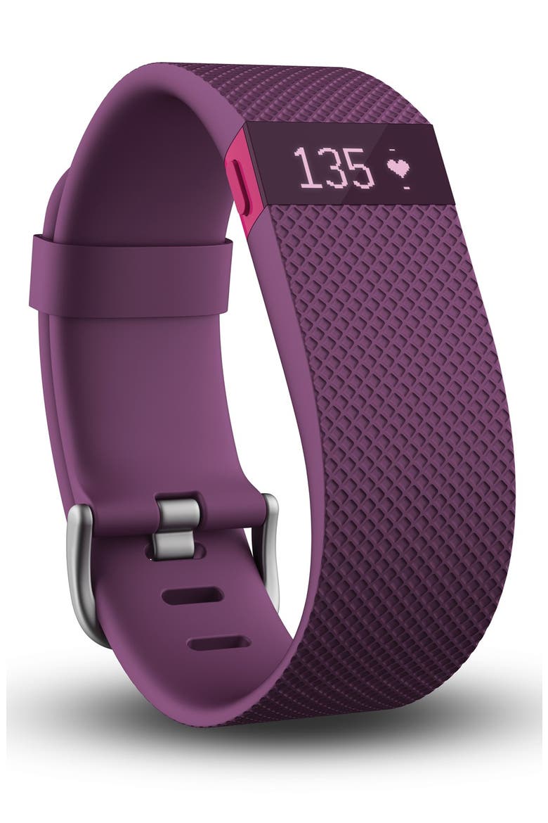 Charge HR Wireless Activity & Heart Rate Tracker, Main, color, PLUM