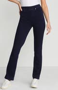 Lands' End Starfish High Rise Knit Denim Straight Jeans
