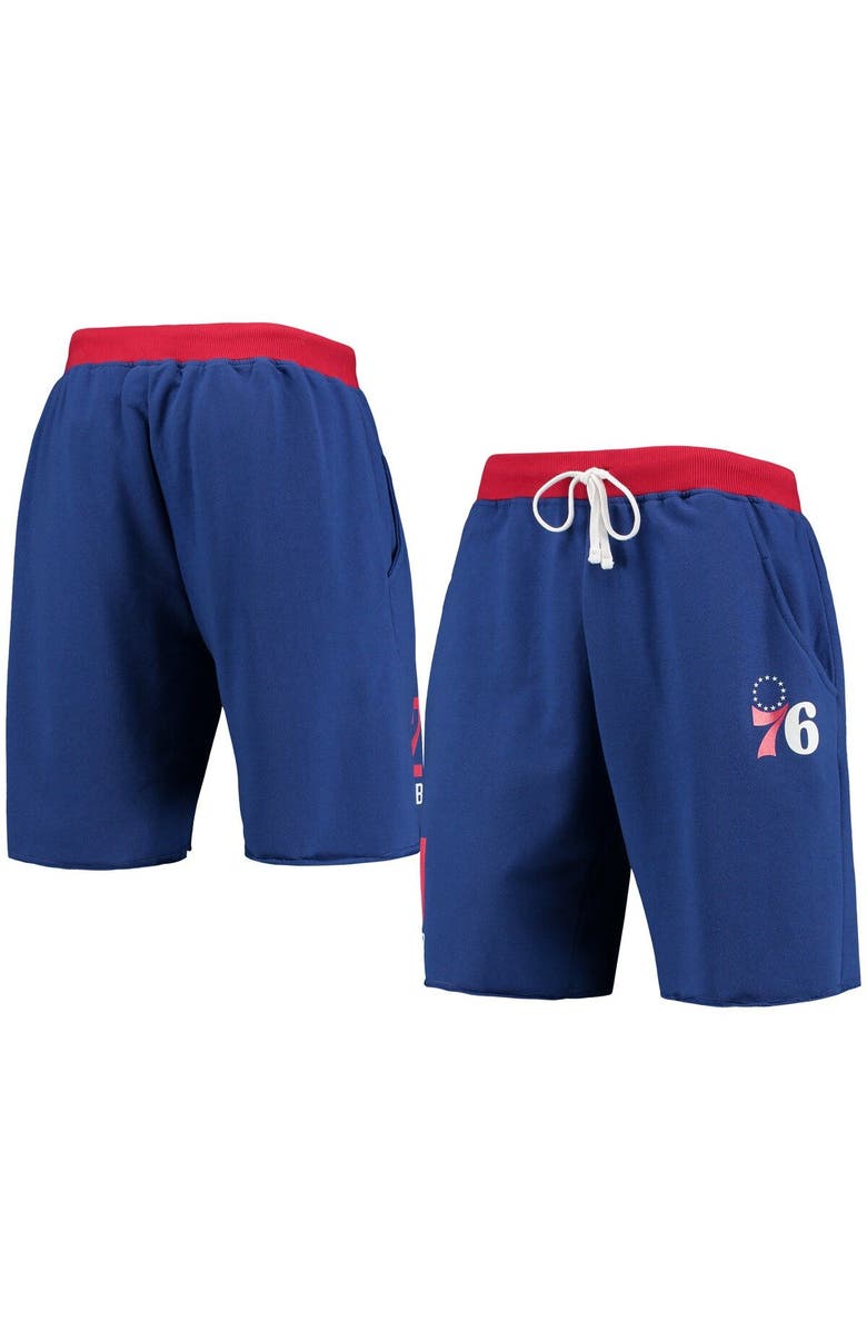 PROFILE Men's Joel Embiid Royal Philadelphia 76ers Name & Number Shorts, Main, color, 