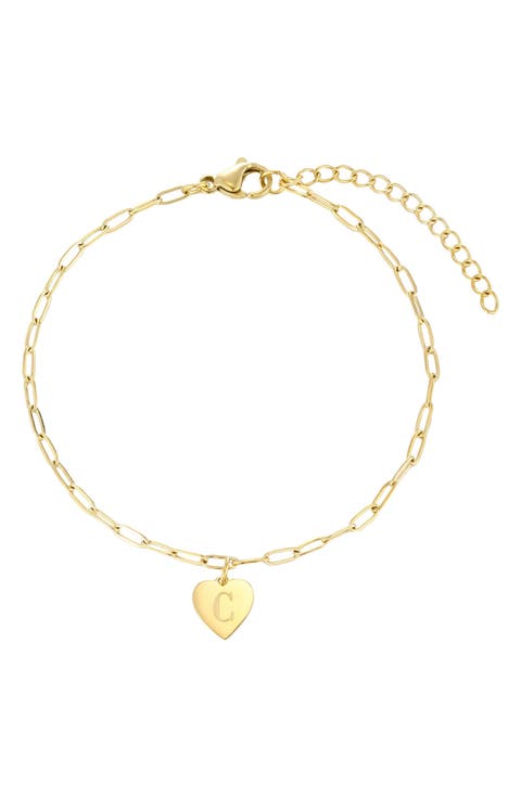 Initial Chain Bracelet