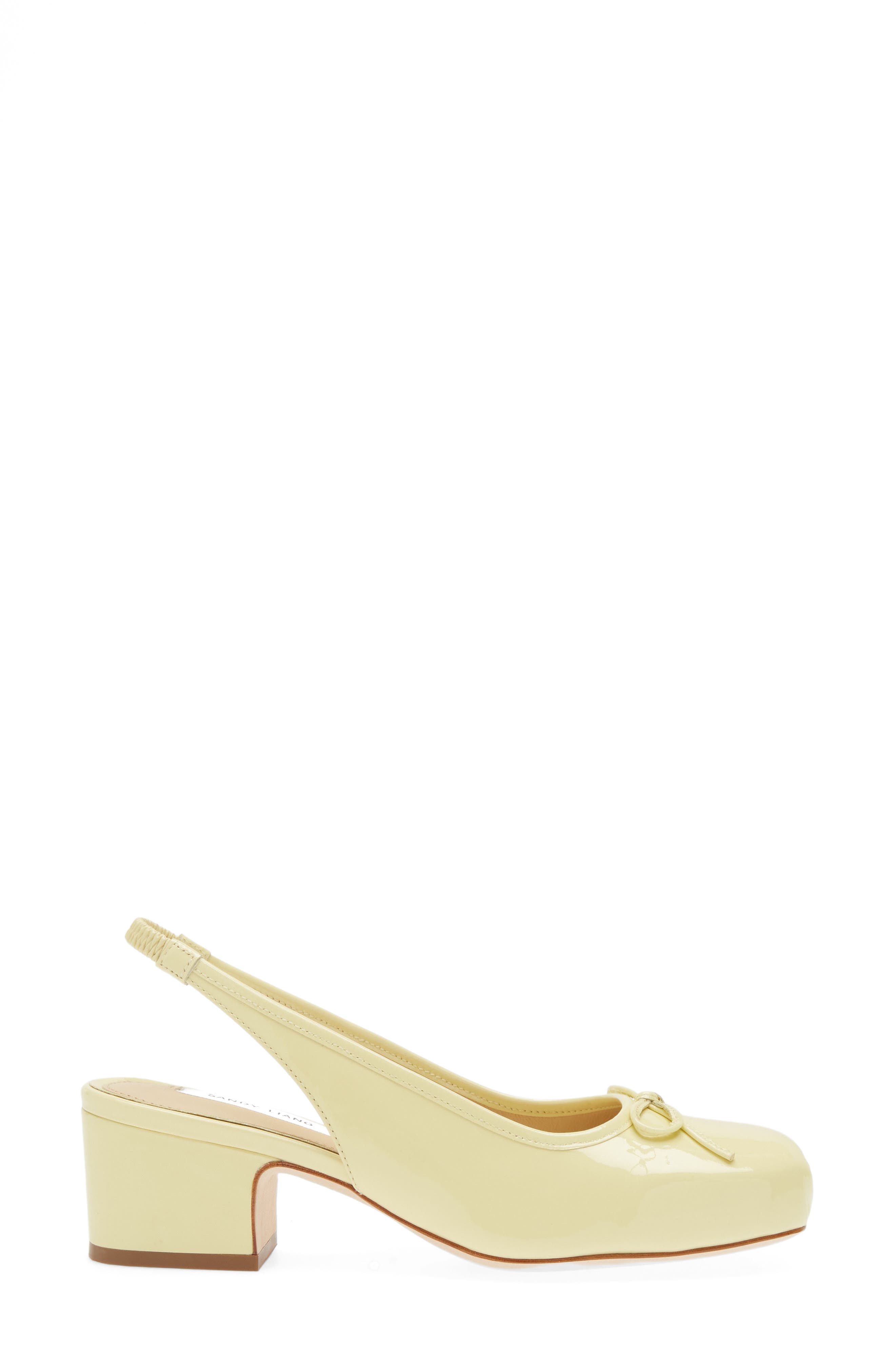 Sandy Liang Square Toe Slingback Ballet Pump, Alternate, color, 
