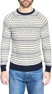 Billy Reid Stripe Crewneck Cotton Sweater