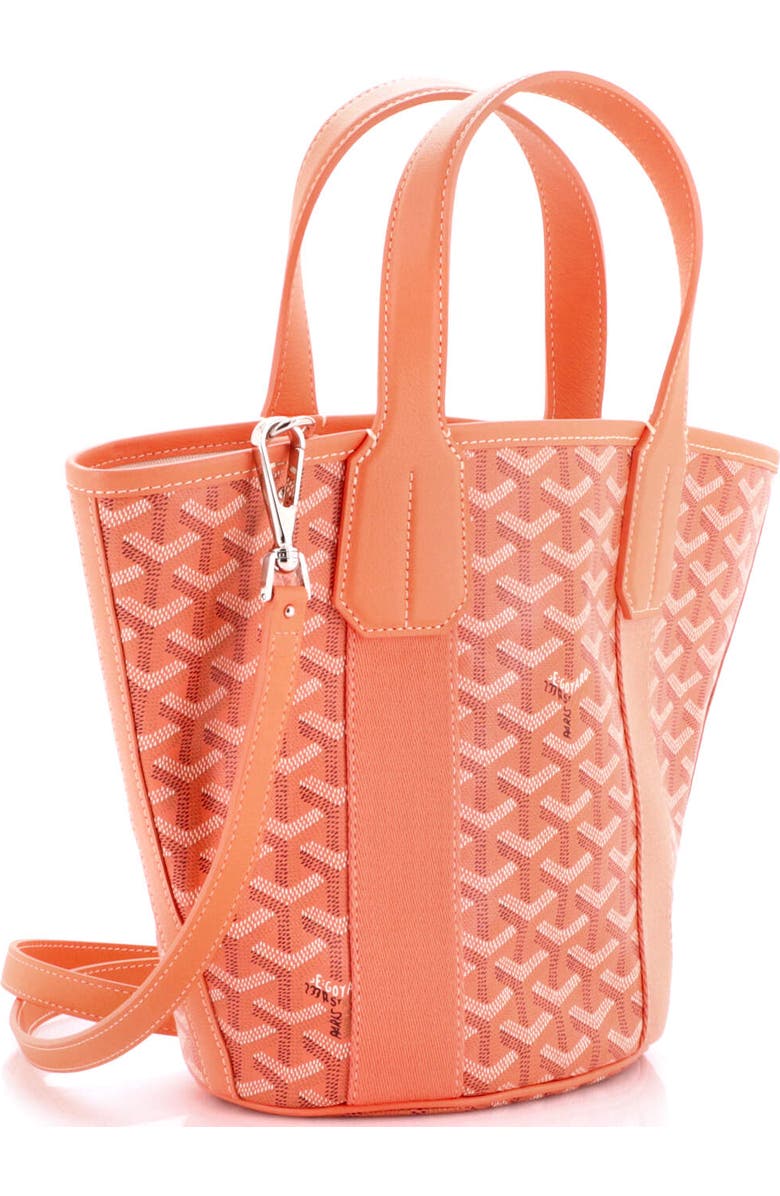 Pre-Owned Goyard Belharra Tote Coated Canvas PM, Alternate, color, Pink