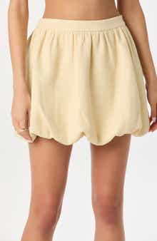 ASTR the Label Tweed Bubble Hem Miniskirt