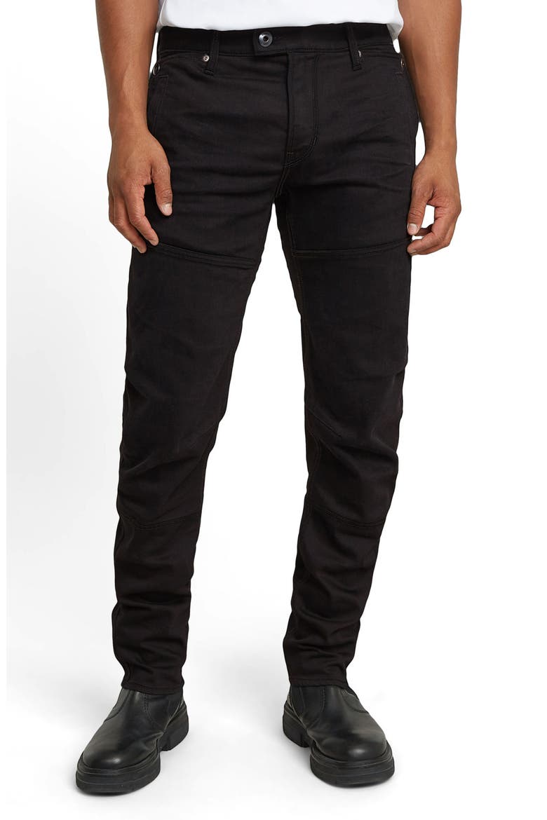 Diver 3D Slim Fit Jeans, Main, color, JET BLACK