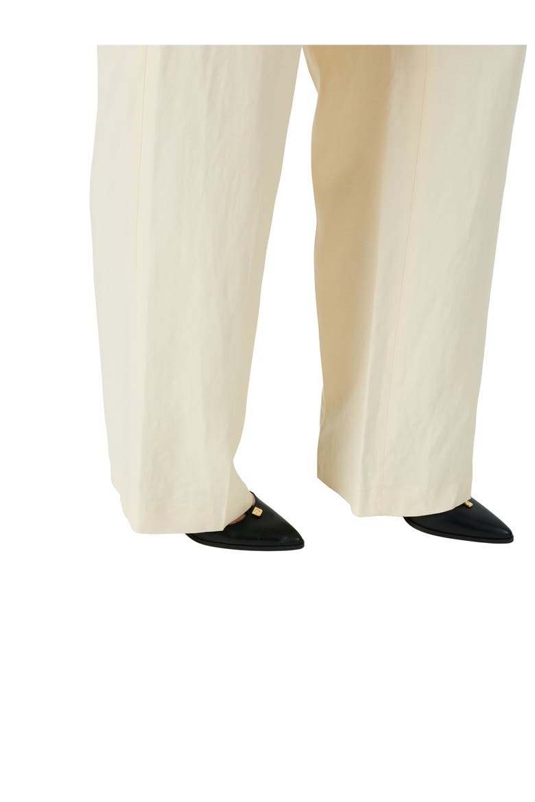 Anya Wide Leg Trousers, Alternate, color, Yellow