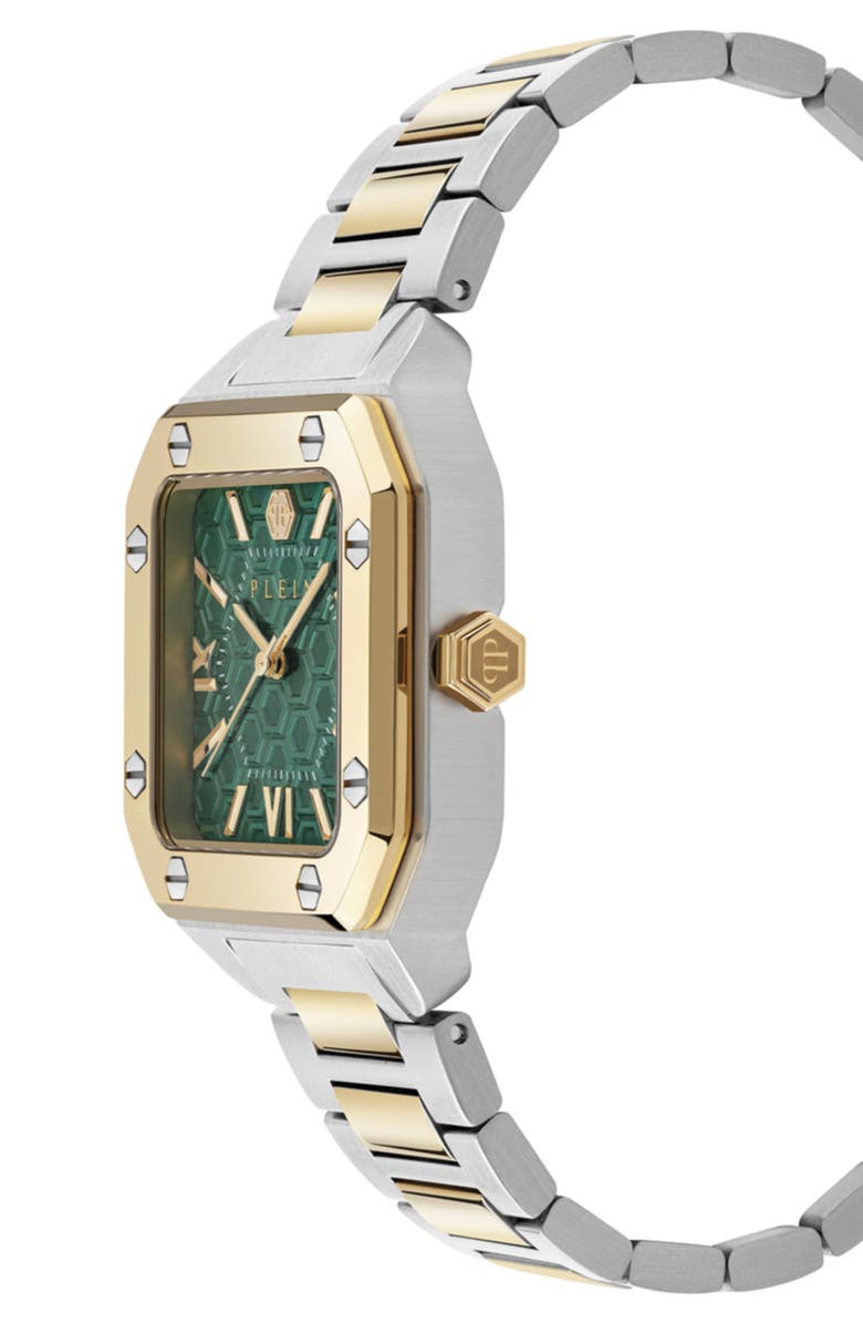 PHILIPP PLEIN Edge Bracelet Watch, 34mm, Alternate, color, Two Tone