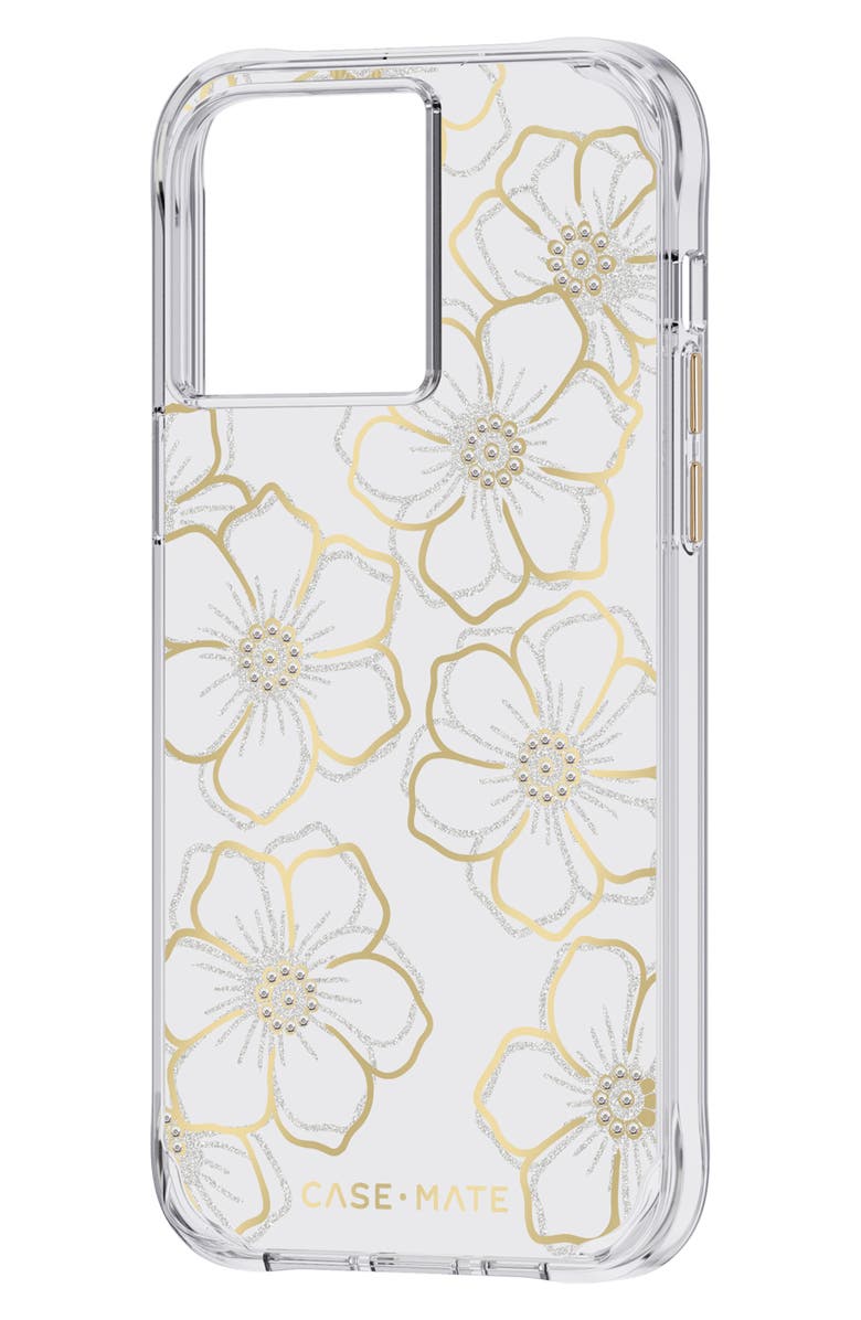 Case-Mate<sup>®</sup> Floral Gems 14 Pro Max iPhone Case, Alternate, color,