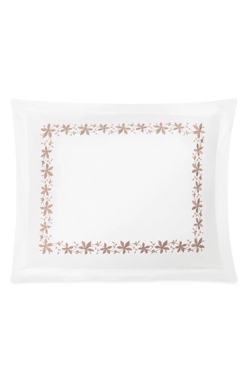Matouk Callista Count Cotton Percale Sham
