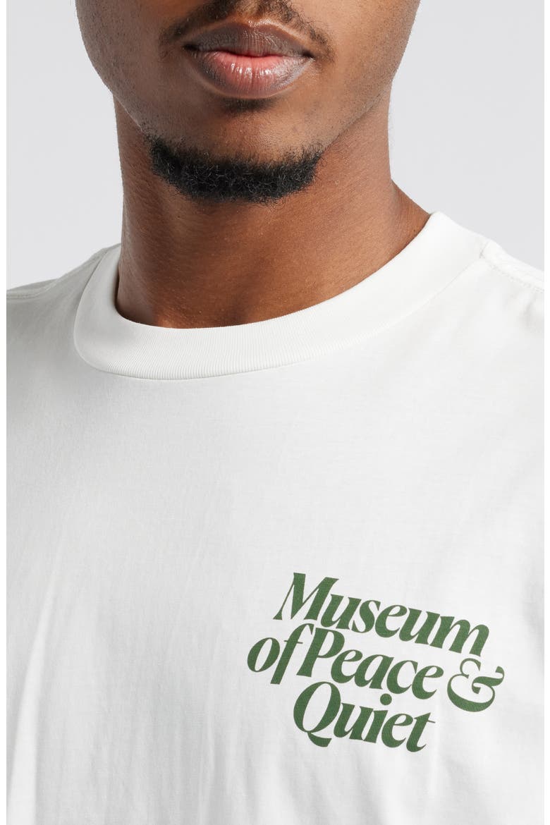 Midcentury Cotton Logo Graphic T-Shirt (Nordstrom Exclusive), Alternate, color, WHITE