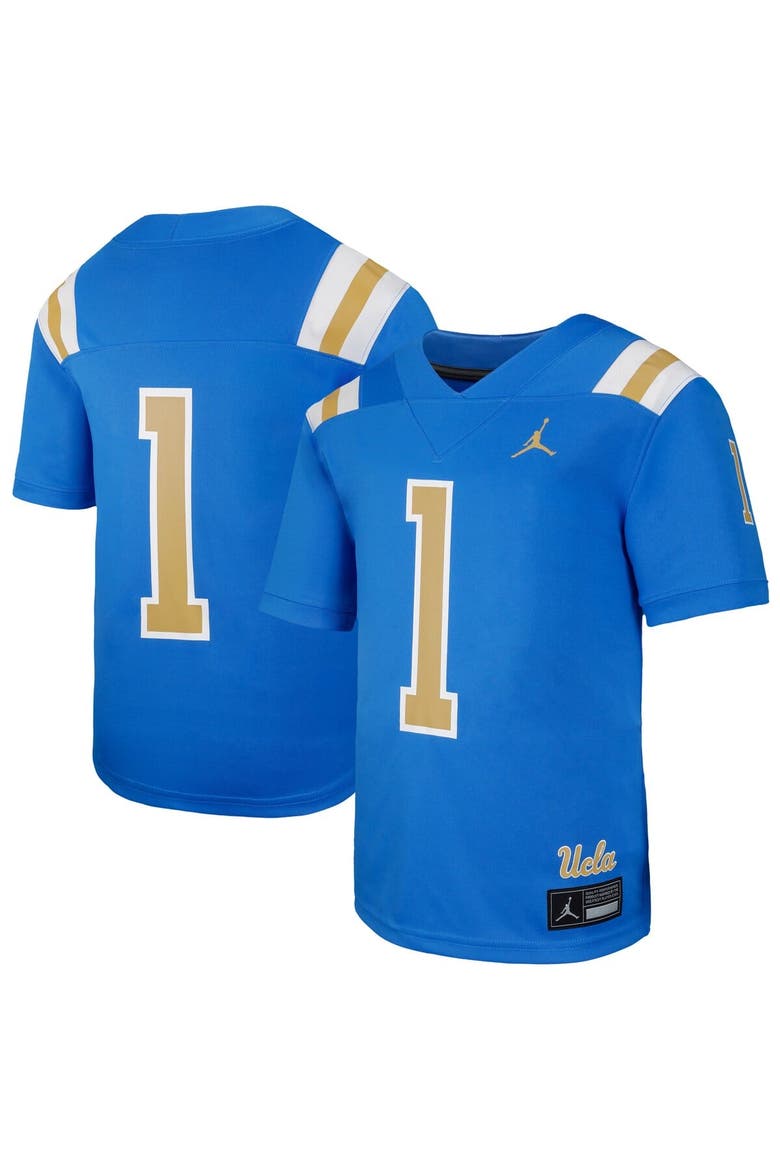 Youth Jordan Brand #1 Blue UCLA Bruins Untouchable Replica Game Jersey, Main, color, Blue