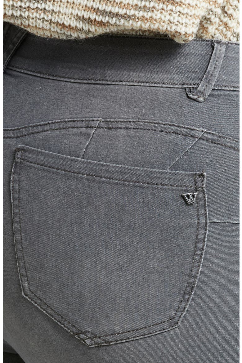 'Ab'solution Straight Leg Jeans (Nordstrom Exclusive), Alternate, color, GREY