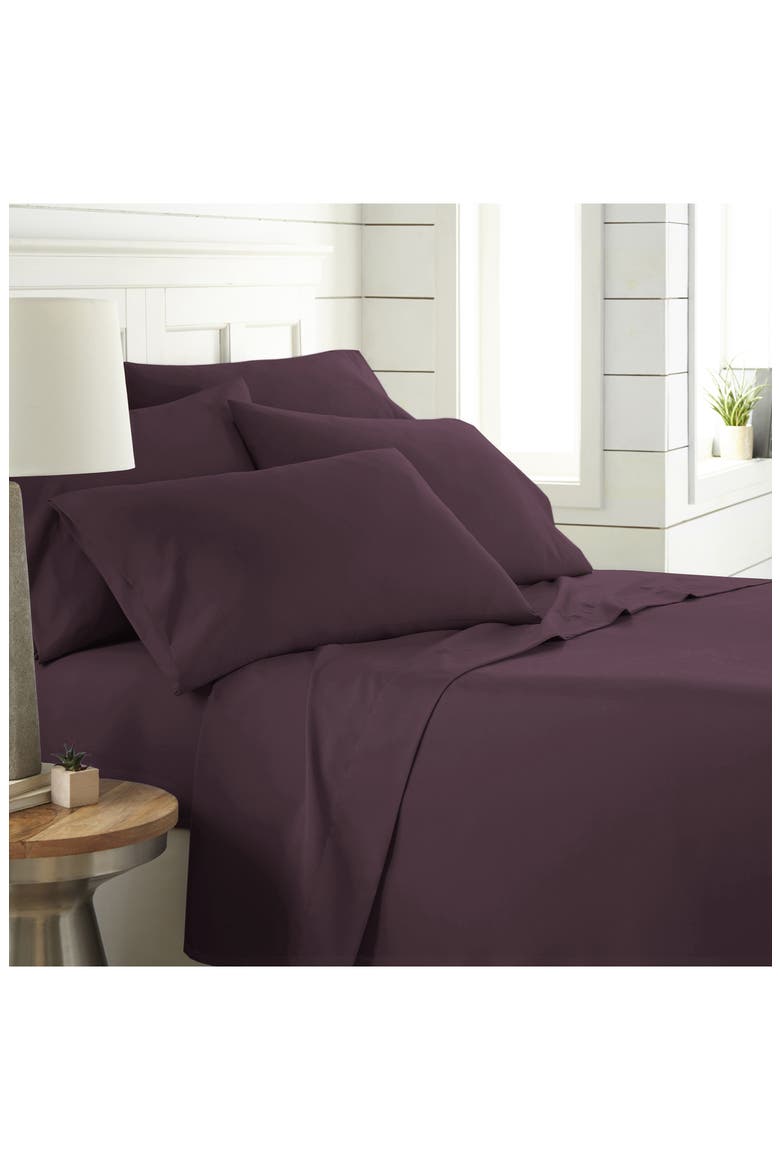 Vilano Springs Extra Deep Pocket Sheet Set, Alternate, color, PURPLE