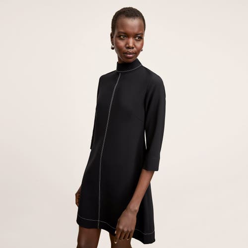 M.M.LaFleur Kinsley Dress - Everyday Crepe in Black 