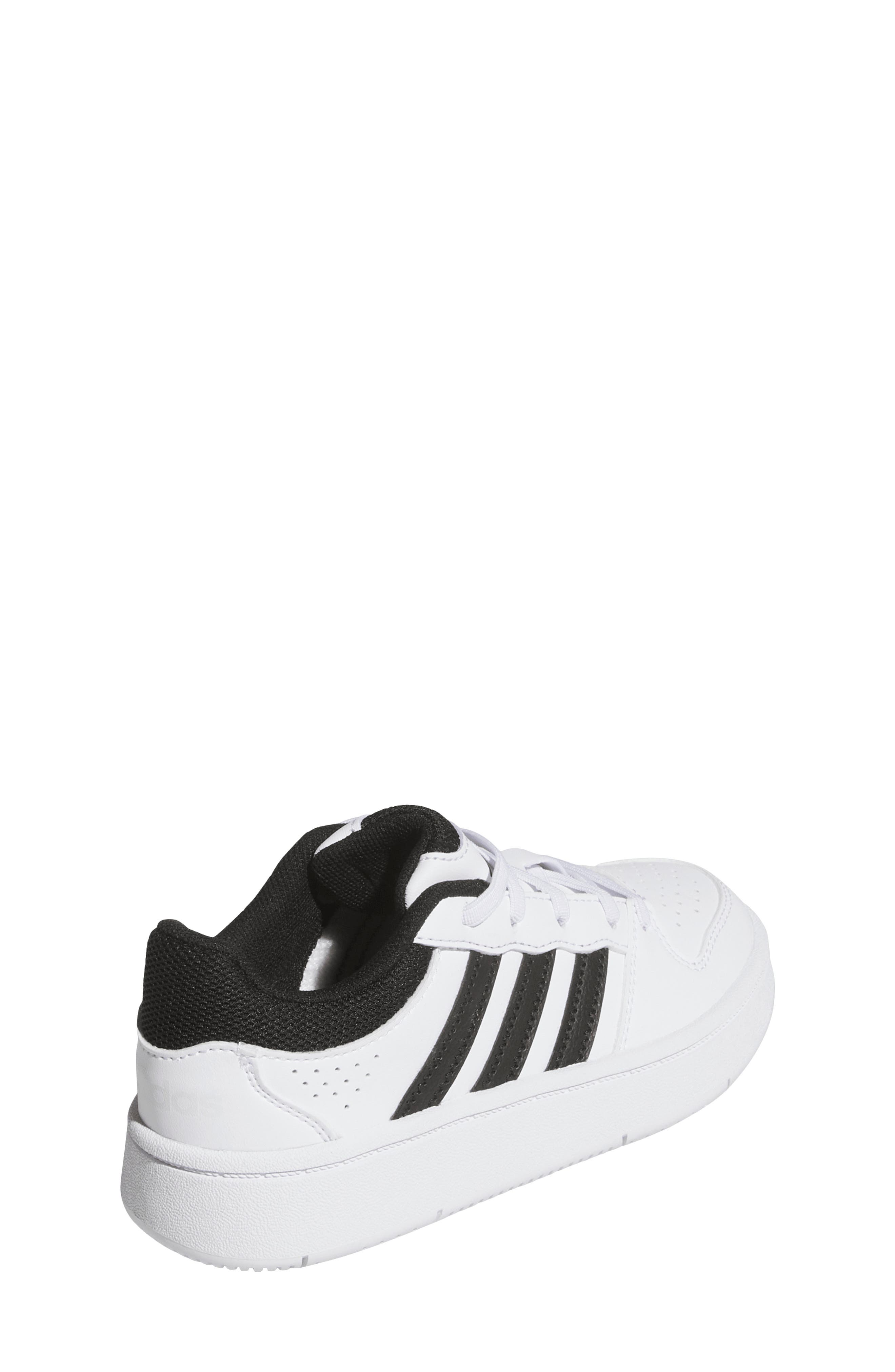 adidas Kids' Hoops Classic Sneaker, Alternate, color, Footwear White/ Core Black