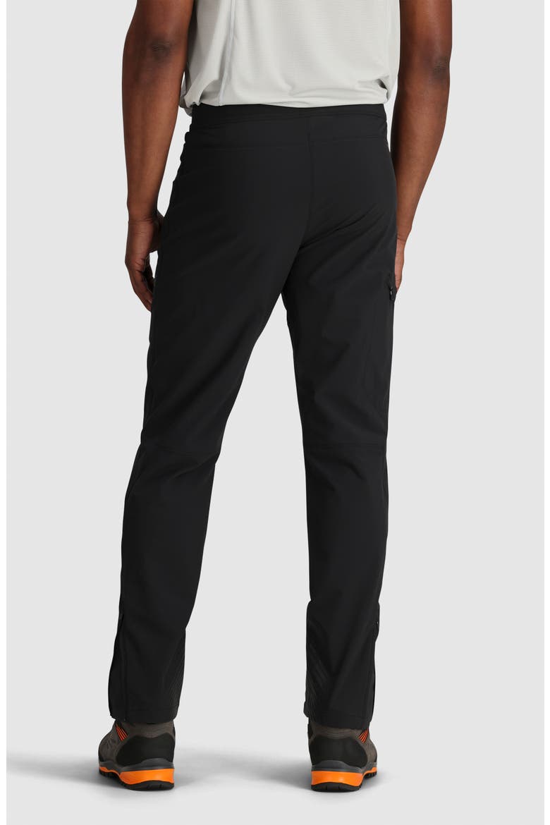 Cirque Lite Water Resistant Alpine Climbing Pants, Alternate, color, SOLID BLACK