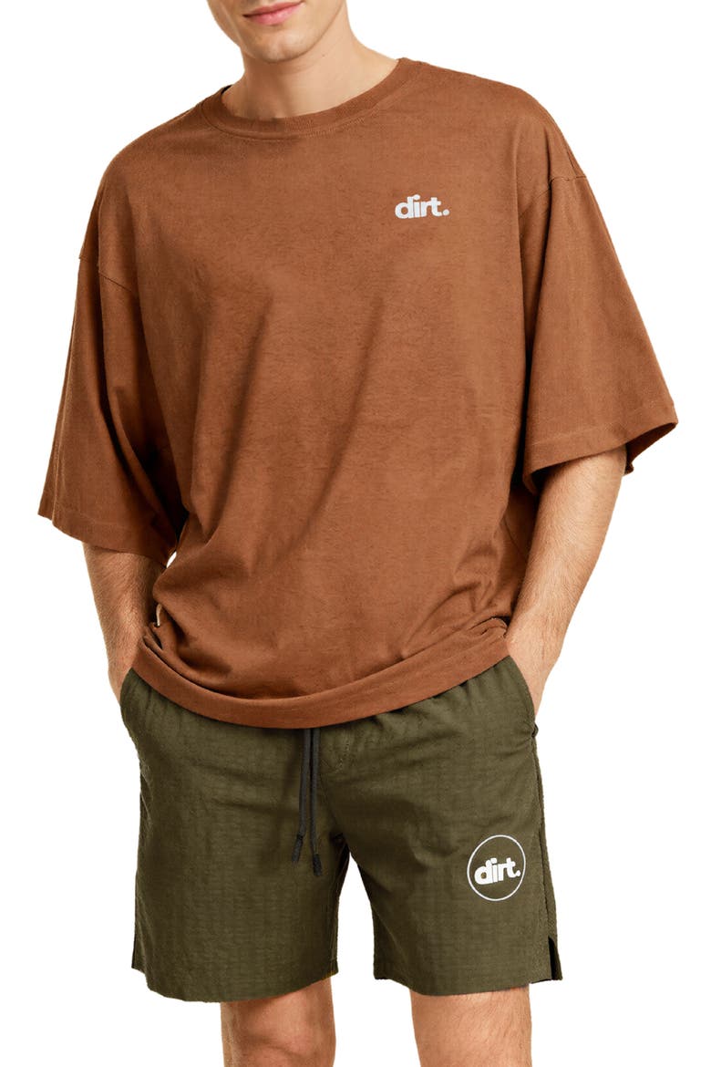 Untold Graphic T-Shirt, Main, color, TERRACOTTA