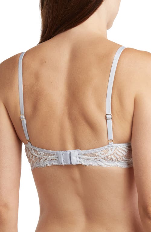 Natori Feathers Plunge T-shirt Basics Bra In White