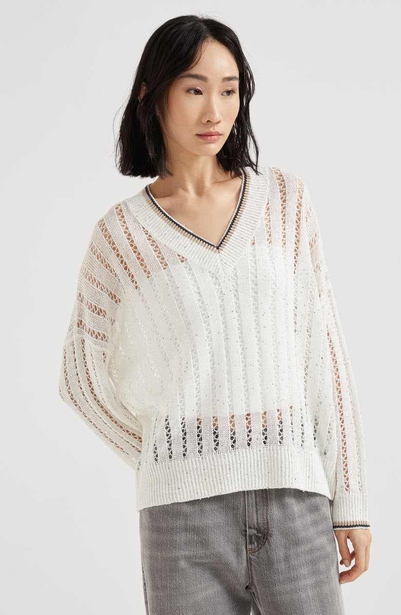 Brunello Cucinelli Dazzling sweater, Alternate, color, 